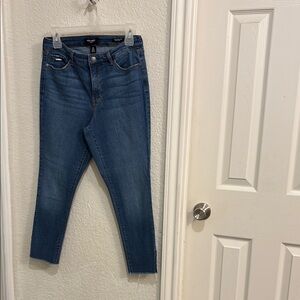 Nine West Blue Skinny Jeans Ankle-Length Modern Fit